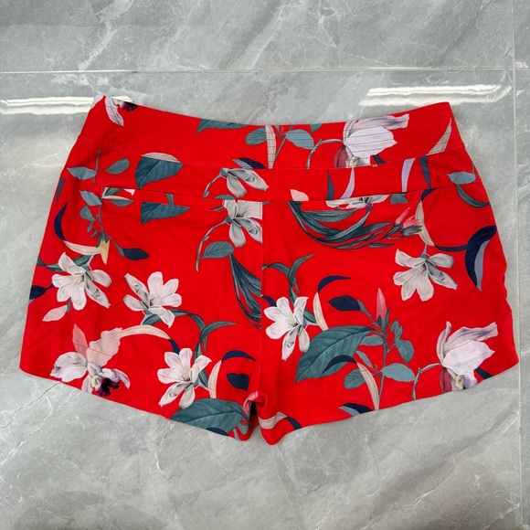 Women’s Athleta Hudson Floral Board Shorts Swim Pockets Plus Size 16 - Picture 7 of 16
